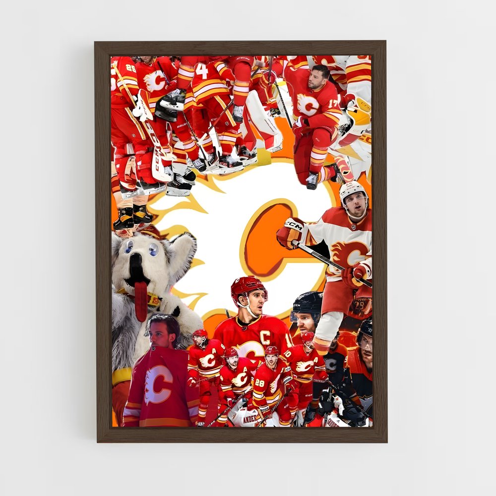 Poster Les Sentinelles de Calgary – affiche Hockey sur glace (vue 5)
